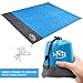 Hachamiba Compact Outdoor Beach Blanket (78.8″x55″) Fit 2 to 4 Persons – 100% Sand Free Waterproof Ground Cover – Pocket Lightweight Picnic Tent Footprint Mat Include 4 Stakes & Carabinerthumb 4