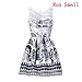 Girls 6 - 12 Years Flower Wedding Printing Princess Party Dress