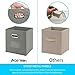 Ace Teah Folding Laundry Hamper Basket with Handles (Light Gray)
