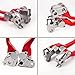 TOPHOME for Honda CRF250R 2007-2019, CRF450R 2007-2019, CRF450RX 2017-2019,CRF250RX 2019 CNC Pivot Clutch Brake Levers 1 Pair Off Road Dirt Bike Redthumb 1
