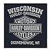 Harley-Davidson Men's Triumph H-D Graphic Sleeveless Muscle Tee, Navy Blue