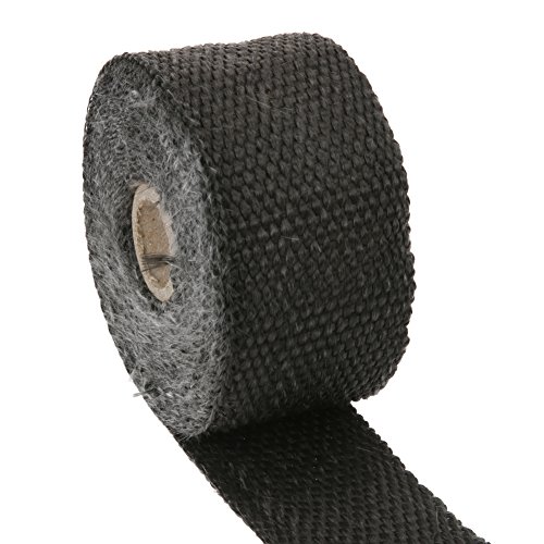 WinnerEco 5M x 5CM Heat Exhaust Pipe Header Heat Wrap Resistant Fireproof Insulating Cloth Downpipe Tape Roll - Thumbnail 3