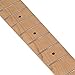 BQLZR Maple Wood 21 Fret Right-handed Clear Satin 5 String Electric Bass Neck Parts Replacement