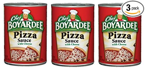 Amazon Com Chef Boyardee Pizza Sauce W Cheese 15oz 12ct 3