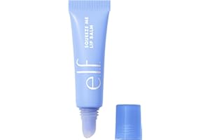 e.l.f. Squeeze Me Lip Balm, Moisturizing Lip Balm For A Sheer Tint Of Colour, Infused With Hyaluronic Acid, Vegan & Cruelty-F