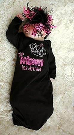 princess has arrived newborn outfit