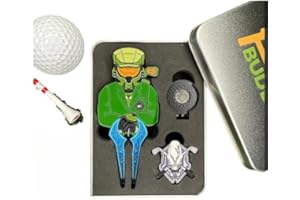 PuttBuddies™ - Ball Marker and Divot Tool Gift Set, Gift for Groomsmen, Unique Golf Accessories