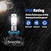 H11/H8/ H9 LED Headlight Bulbs,Snorda All-in-One LED Headlights 6500K 8000LM 50W IP68 Waterproof LED Headlight Bulb with Super Bright CSP Chips - 3 Year Warranty