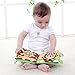 JUOIFIP My First Baby Soft Book Nontoxic Fabric Baby Cloth Books Early Education Toys Activity Crinkle Cloth Book for Toddler, Infants and Kids for Baby Shower Sleep(3 Pack Large Size)
