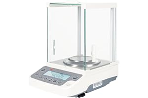 DNYSYSJ Lab Analytical Balance Lab Scale Precision 120g/0.0001g 0.1mg Electronic Scale for Lab, Jewelry Store - Multiple Unit Conversions (G, Carat, Oz, Lb)