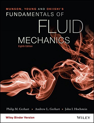 Munson, Young and Okiishi's Fundamentals of Fluid Mechanics 8e Binder Ready Version + WileyPLUS Registration Card