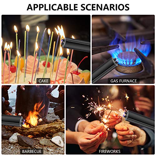 HAPPYLIFE Lighters Candle Lighter Portable Charging Flameless Upgrade