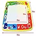 Iusun 4 Color Water Drawing Painting Writing Mat Board + Magic Pen Doodle Kids Educational Toys Child Gift 18X11.8