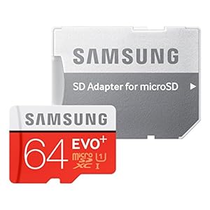 Samsung microSDXCカード 64GB EVO+ Class10 UHS-I対応 (最大読出速度80MB/s:最大書込速度20MB/s) MB-MC64DA/FFP