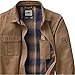 Legendary Whitetails Men's Journeyman Shirt Jacket, Flannel Lined Shacket for Men, Water-Resistant Coat Rugged Fall Clothing, Barley, X-Large