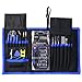 78-in-1 Precision Screwdriver Set,HTOCINQ Magnetic Driver Kit with 54 Bits, Repair Tool kits for iPhone X,8/8s,7,iPad,Laptops,PC,Eyeglasses,Watches
