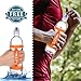 Product Stop, Inc 2 Handheld Water Bottle Carrier for Running. Runners Can Now Stay Hydrated with Our Water Bottle Band Strap (Gray & Pink)