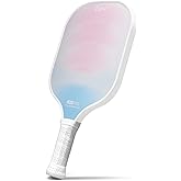 LUZZ Pickleball Paddles, T700 Carbon Fiber Pickleball Paddle Sandblasted Surface with Honeycomb Core Pickle Ball Rackets for Beginners Increased Spin Strength & Control Stability