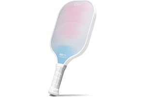 LUZZ Pickleball Paddles, T700 Carbon Fiber Pickleball Paddle Sandblasted Surface with Honeycomb Core Pickle Ball Rackets for Beginners Increased Spin Strength & Control Stability