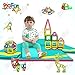 Pigflytech Magnetic Building Blocks with 46 pcs 3D Building tiles Construction Playboards - Magna Tiles Creativity beyond Imagination with Unique shapes