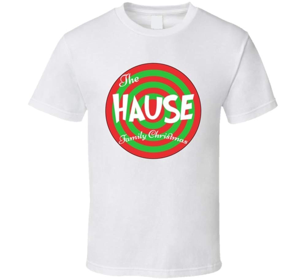 The Hause Family Christmas Last Name T Shirt Amazon Com