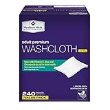 Member's Mark Adult Premium Disposable Washcloth Value Pack 240ct Carton