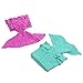 AmyHomie Mermaid Blanket for Kids, Mermaid Tail Blanket,Super Soft All Seasons