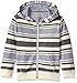Lucky Brand Boys' Toddler Long Sleeve Stripe French Terry Full Zip Hoodie