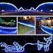 LED Rope Lights, 26.3ft Round Light Strip, 2500K Blue, Water Resistant for Both Indoor/Outdoor Use, Inter-Connectable, UL Certified, Decorative Lighting for Any Location