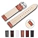 Top Grain Leather Watch Band, Quick Release Watch Bands, Replacement Watch Bands for Men and Women