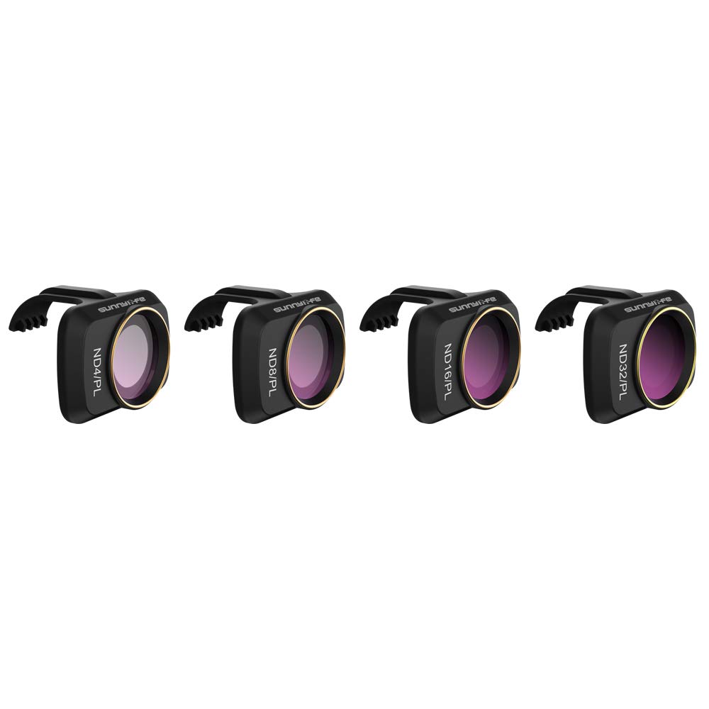 Hensych Camera Lens Filter for Mavic Mini/Mavic Mini 2/Mini SE Drone,MCUV CPL ND NDPL Filter High Transmittance Integrated Modeling Frame(ND4/PL+ND8/PL+ND16/PL+ND32/PL)