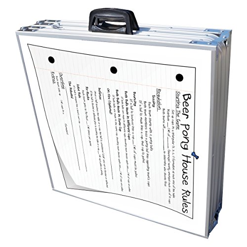 8-Foot Professional Beer Pong Table - House Rules Graphic - Thumbnail 2