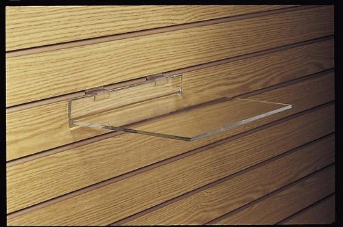 Tucker Rocky Acrylic Display Shelf - 6in. x 12in. - Clear JM612/AC