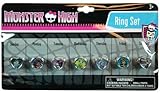 Monster High Day of the Week Pretend Play Ring Set