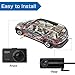 Car Camera-Dash Cam Front and Rear, AKEEYO 1080P 140° Dash Camera with Sony IMX323 Night Vision G-Sensor Dual Video Car Camera with 3