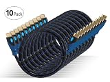 Aurum Ultra Series - High Speed HDMI Cable with Ethernet - 10 Pack (12 FT) - Supports 3D & Audio Return Channel - Full HD [Latest Version] - 12 Feet - 10 Pack