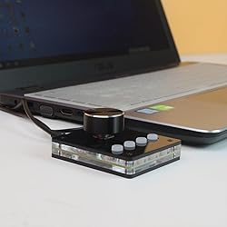 Fallinoce USB Volume Adjustment Knob with Rotate