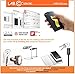 LABC Apple-Certified MFi Lightning Cable Sync & Charge Cable Aluminum Caps Nylon Cable 4 ft / 1.2m iPhone Lightning Cable Charging Cord Nylon Braided Apple USB Cable Data Sync Cable 8 Pin Cable for iPhone 5/5s/5c 6s 6s Plus iPad iPod 5G (LABC-505 GREY)