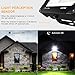 Onforu 2 Pack 60W LED Dusk to Dawn Security Lights, 6000lm Outdoor Flood Lights, IP66 Waterproof Exterior Floodlights with Photocell, 5000K Daylight White Flood Lights for Garage,Entryways,Yard,Porch