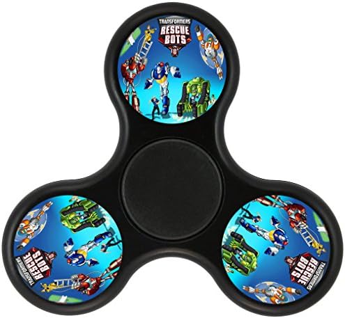 Transformers Rescue Bot Tri-Spinner Fidget Toy provide a new kind of revolving toy for children and adults,Cool design and image