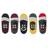 Men's No Show Sock Anti-slid Athletic Cotton Socks Fit All Seasons 5 pack
