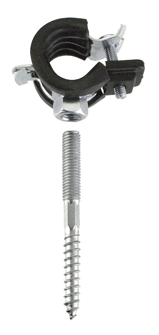 CORNAT T562121 Pipe Clamps with Insert 5 pcs, Silver, 1/2 Zoll 20-23 mm