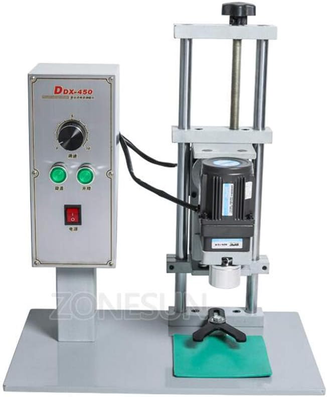 Semi-Auto Bottle Cap Screw Capping Machine Bottle Capper Sealer Electric Capping Tool Cola Soft Drink Bottle Chuck 10-50