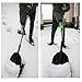 ORIENTOOLS Dismountable Snow/Garden long Shovel with D-Grip Handle, Suitable for Scooping Snow, Grains and Seeds (14