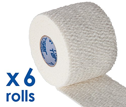 [- Tiger Tear Elastic Adhesive Bandage 5cm x 6.8m Pack of 6  -]