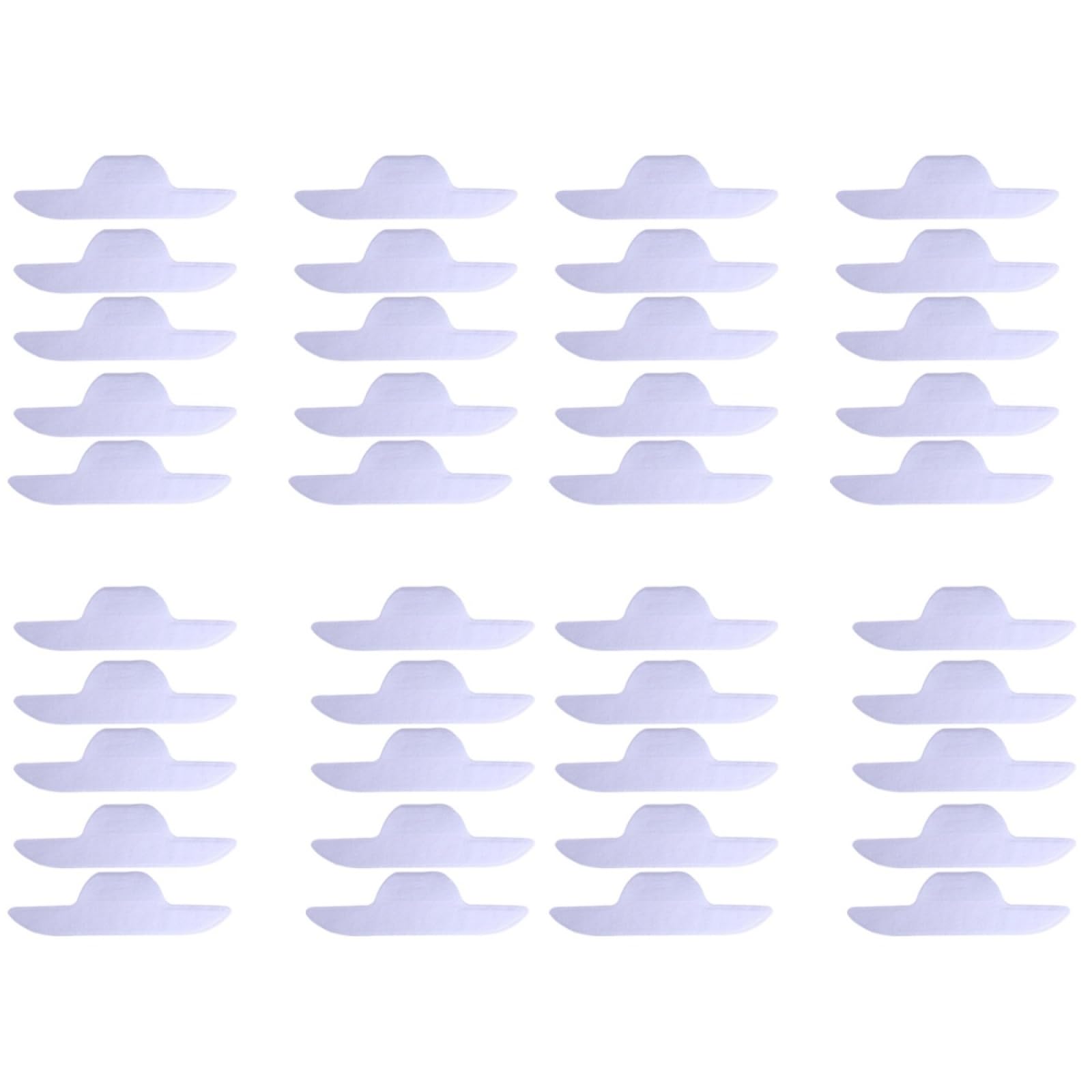 SEWACC 40 Pcs Collar Protector Shirt Sweat Pad Collar Sweat Pad Collar Protector Pads Sweat Pads Self