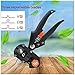 lohill Professional Garden Grafting Tool Pruning Shears for Plant Branch Twig Vine Fruit Tree Grafting Cutting Scissors Shear with 3 Replaceable Bladesthumb 1