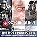 Oxygen Swiss Lab Professional Moldable Dental Guard For Teeth Grinding & Clenching, Bruxism, TMJ & Athletes – Set Of 4 Medical Silicone Mouth Night Guards In 2 Sizes With Anti-Bacterial Case