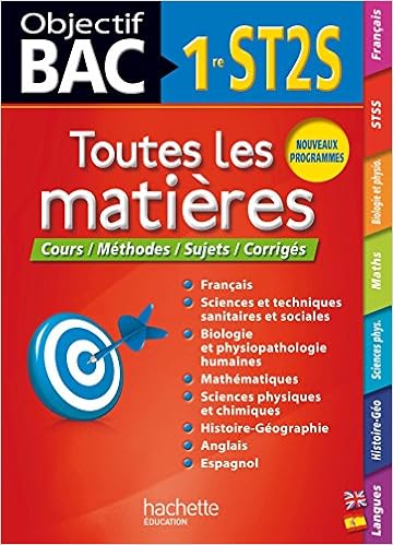 Objectif Bac Toutes Les Matieres 1re St2s Amazon Fr Collectif Livres