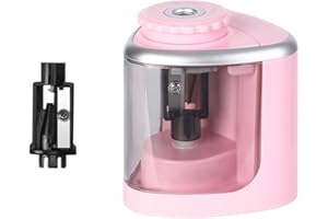 Automatic Pencil Sharpener with Auto Stop & Lead Breakage Protection – Ideal for Offices,Schools,Students,and Illustrators Qu